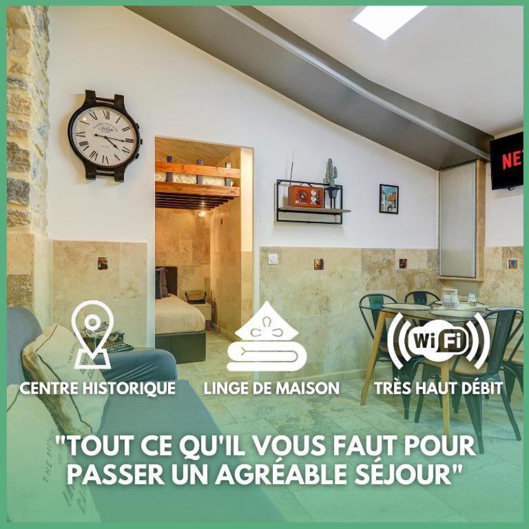 Le Coin Vintage - Familial - Hypercentre - Charme - Rent Immo Apartamento Dijon Exterior foto